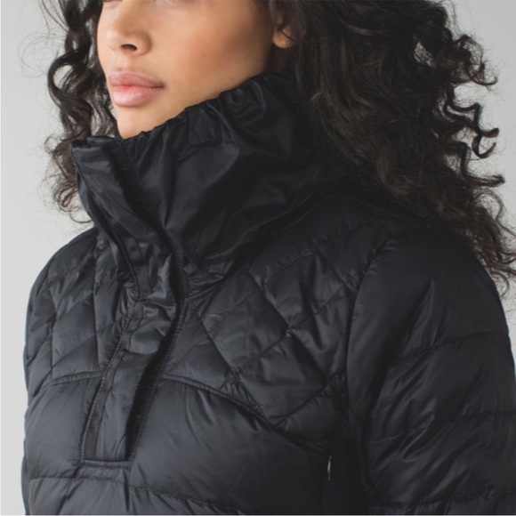 Lululemon Down for a Run Black Pullover Jacket XS - Picture 4 of 12